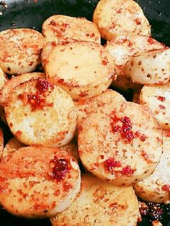 長芋のラー油焼き❤旨辛❤簡単おつまみにも-レシピのメイン写真