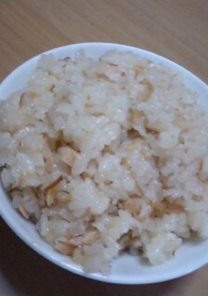 シーチキンとなめ茸の炊き込みご飯★-レシピのメイン写真