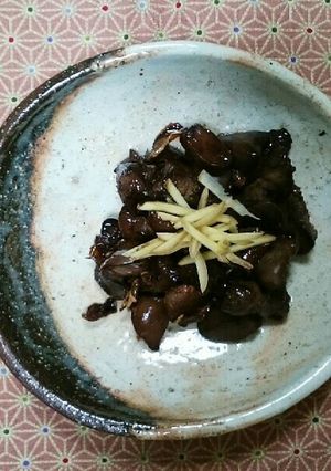 ✢鶏レバーの甘辛煮でめざせ美肌✢-レシピのメイン写真