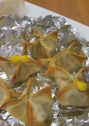 餃子スイーツ☆かぼちゃチーズ餃子-レシピのメイン写真