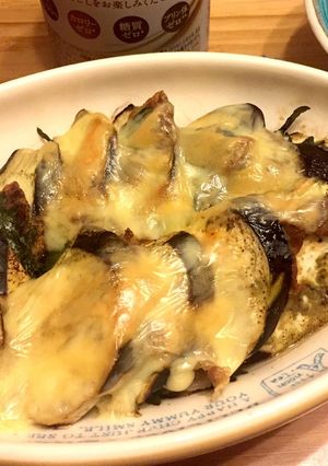 簡単！なすと豚肉のチーズ焼き-レシピのメイン写真