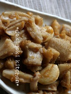 たたきレンコンとニンニクの炒め物-レシピのメイン写真