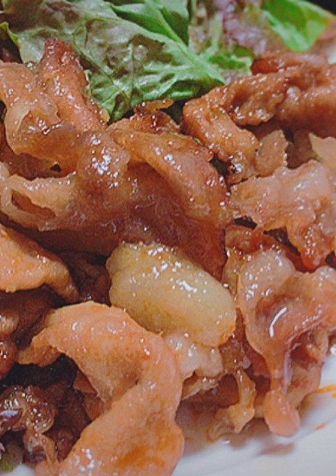 コマ切れで！ 生姜焼き-レシピのメイン写真