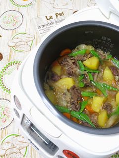 【簡単】炊飯器でホクホク肉じゃが♪-レシピのメイン写真