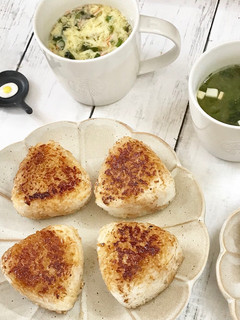 我が家の焼きおにぎり-レシピのメイン写真