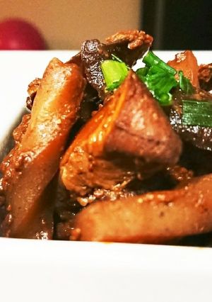 副菜★椎茸と蒟蒻の味噌煮-レシピのメイン写真