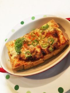 簡単おつまみ♡厚揚げの納豆チーズ焼き-レシピのメイン写真