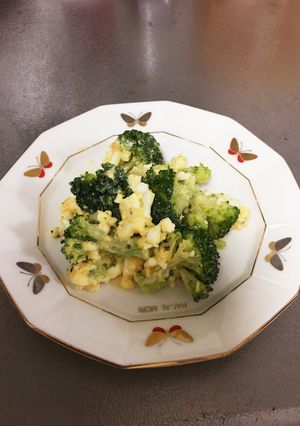 ブロッコリーとゆで卵のマヨドレ和え-レシピのメイン写真