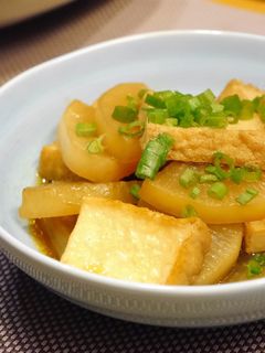 厚揚げと大根のピリ辛★オイスターソース煮-レシピのメイン写真