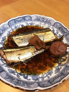 さんまの梅煮♪-レシピのメイン写真