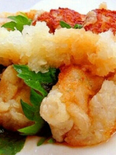 ♡おからとトロロのふわとろ焼き♡-レシピのメイン写真
