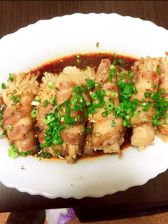 エノキの豚肉ロール-レシピのメイン写真