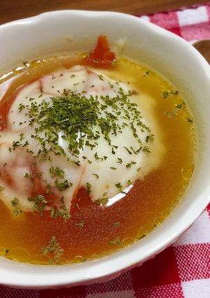 ほっかほか♡トマトまるごとスープ♡-レシピのメイン写真