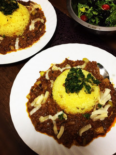 銀杏の牛豚スパイスキーマカレー-レシピのメイン写真