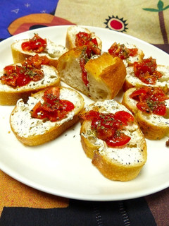 簡単!ブルスケッタ☆トマト紅茶-レシピのメイン写真