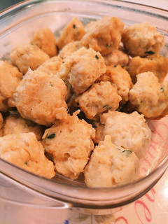 ☆低糖質♪レンジで鶏ひき肉団子☆-レシピのメイン写真