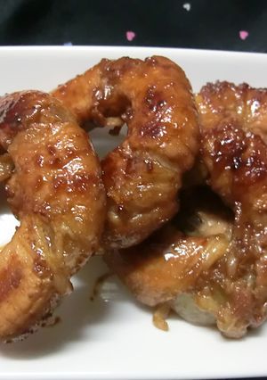温め効果　肉巻きリング-レシピのメイン写真