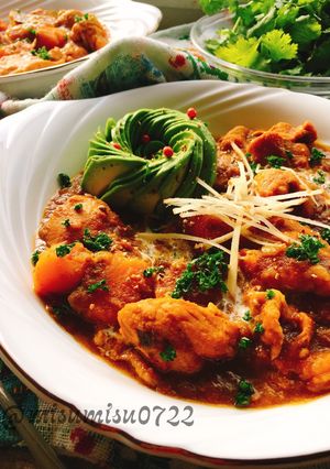 ルー不使用☆南瓜たっぷりチキンカレー-レシピのメイン写真