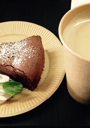21cｍのケーキ型で焼くガトーショコラ-レシピのメイン写真