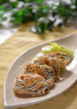 カリッとキヌアで鯵のソテー♬-レシピのメイン写真