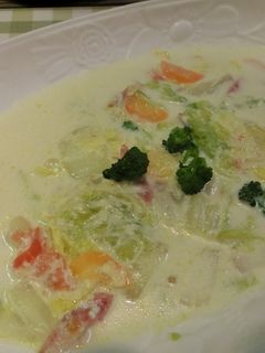 豆乳で白菜のクリーム煮-レシピのメイン写真