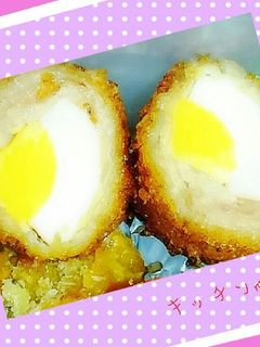 お弁当に♪ゆで卵の豚肉巻(^○^)-レシピのメイン写真