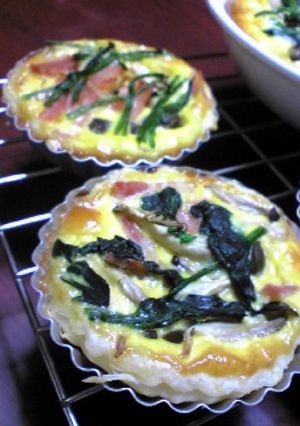 美味ッ♪ほうれん草とじゃが芋のキッシュ♪-レシピのメイン写真
