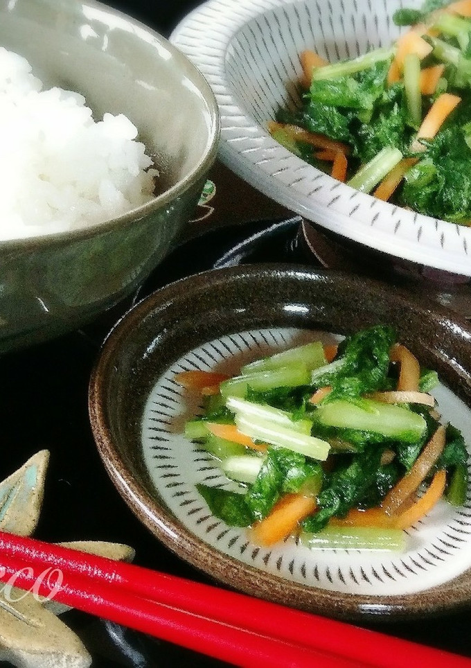 おにぎりに◎簡単・失敗なし！大根葉の漬物-レシピのメイン写真