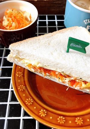 人参嫌いも食べられるサッパリラペ☻-レシピのメイン写真