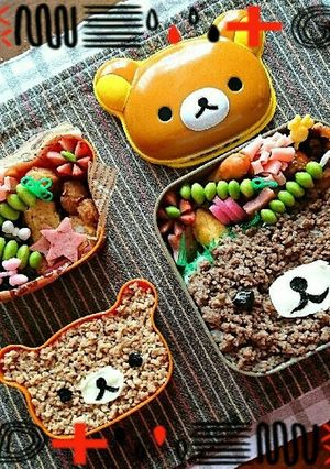 リラックマ弁当-レシピのメイン写真
