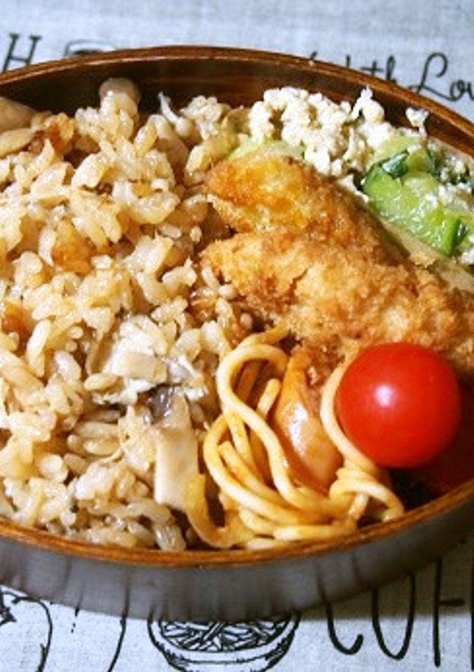 きのこの炊き込みご飯-レシピのメイン写真
