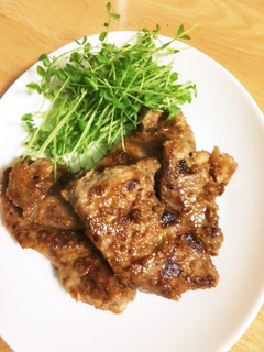 豚肉の梨味噌焼き-レシピのメイン写真