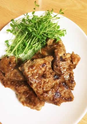 豚肉の梨味噌焼き-レシピのメイン写真