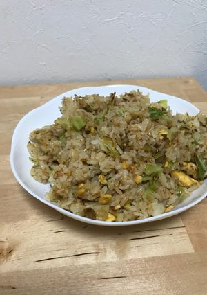 キャベツとちりめんじゃこのチャーハン-レシピのメイン写真