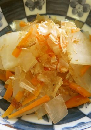 大根の簡単レンジ蒸し-レシピのメイン写真