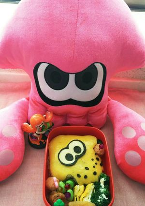 スプラトゥーンキャラ弁ᔦ˙灬˙ᔨ簡単!!-レシピのメイン写真
