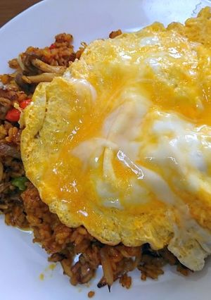 ターメリック=うこん使ったチキンライス-レシピのメイン写真