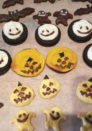 誰でも簡単！ハロウィンクッキー♪～～～-レシピのメイン写真