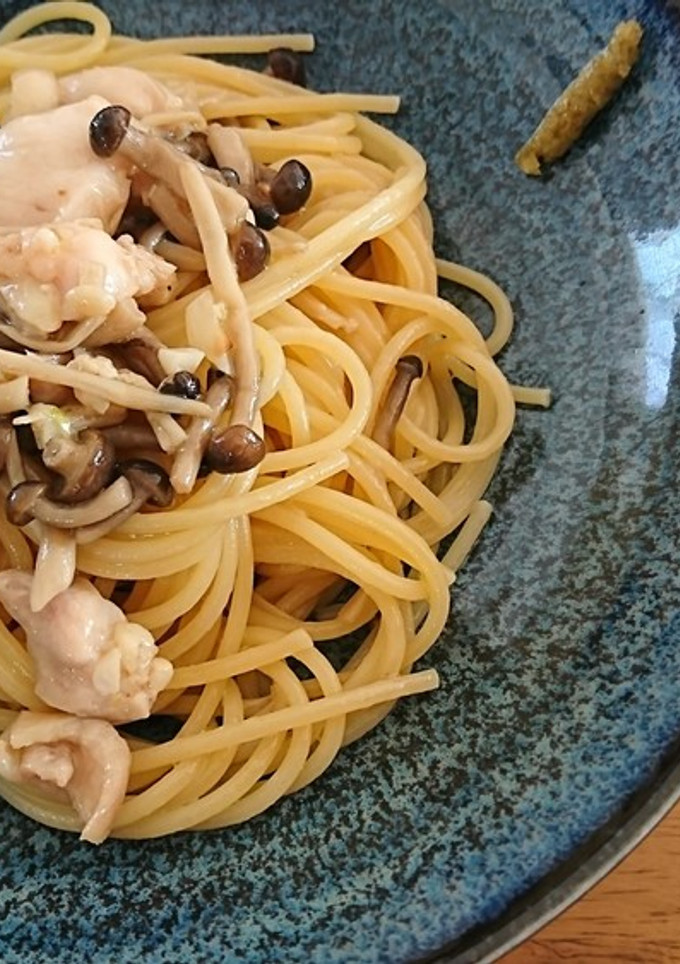 米油活用！きのこと鶏の和風ぱすた-レシピのメイン写真