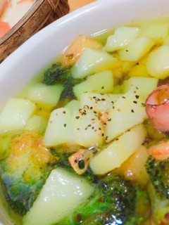 野菜たっぷり山賊アヒージョ-レシピのメイン写真