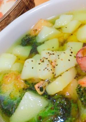 野菜たっぷり山賊アヒージョ-レシピのメイン写真