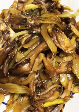 セロリと舞茸のきんぴら-レシピのメイン写真