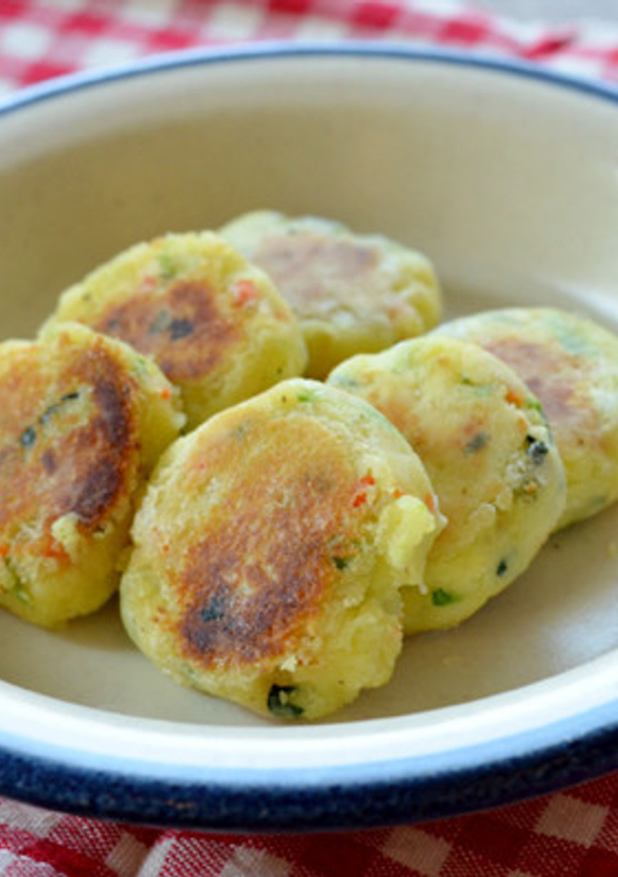 さつまいもと野菜のお焼き-レシピのメイン写真