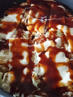 ホットケーキでお好み焼き風-レシピのメイン写真