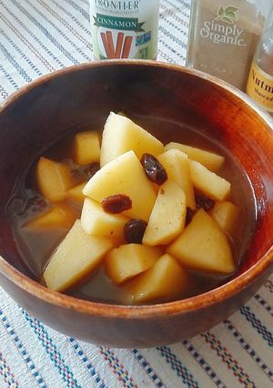 アーユルヴェーダの定番おやつ♡りんご煮-レシピのメイン写真