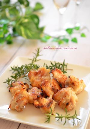 米粉＆米油で♪揚げない☆鶏の塩麹唐揚げ☆-レシピのメイン写真