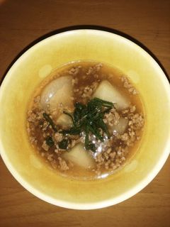 大根のそぼろあんかけ-レシピのメイン写真