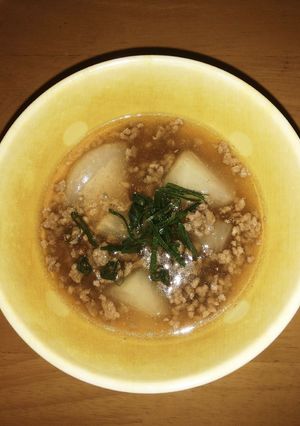 大根のそぼろあんかけ-レシピのメイン写真