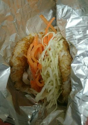 焼おにぎりサンド-レシピのメイン写真