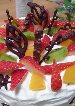 黄金のスポンジケーキ-レシピのメイン写真
